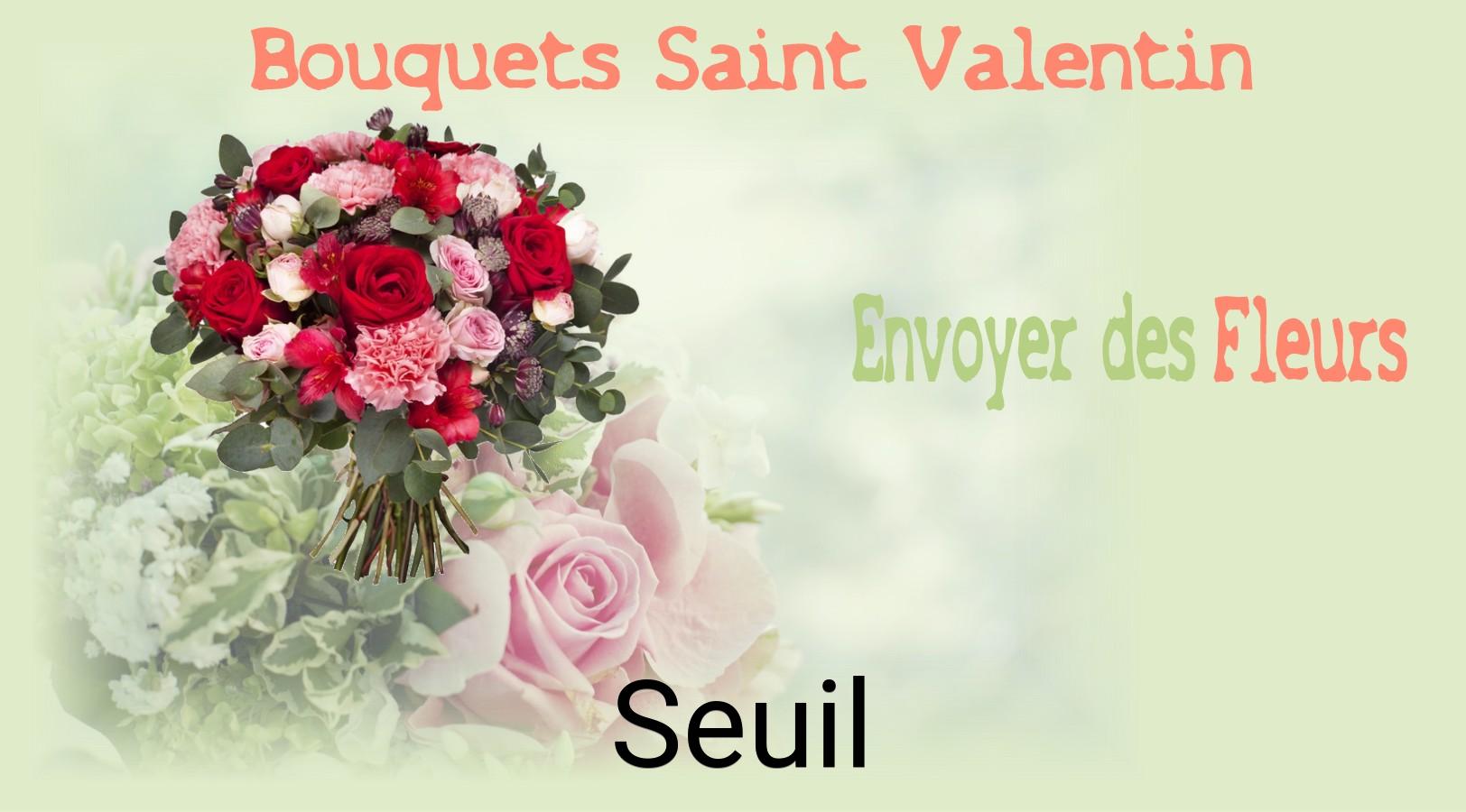 Roses de Saint-Valentin livrées à Seuil